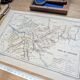 Printed in 1889, Tarn-et-Garonne, old map.