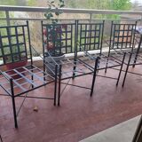 4 fauteuils marocains
