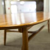 Coffee table XXL Scandinavian teak 178cm 1965