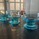 6 verres ancien des Cristalleries Lorraines