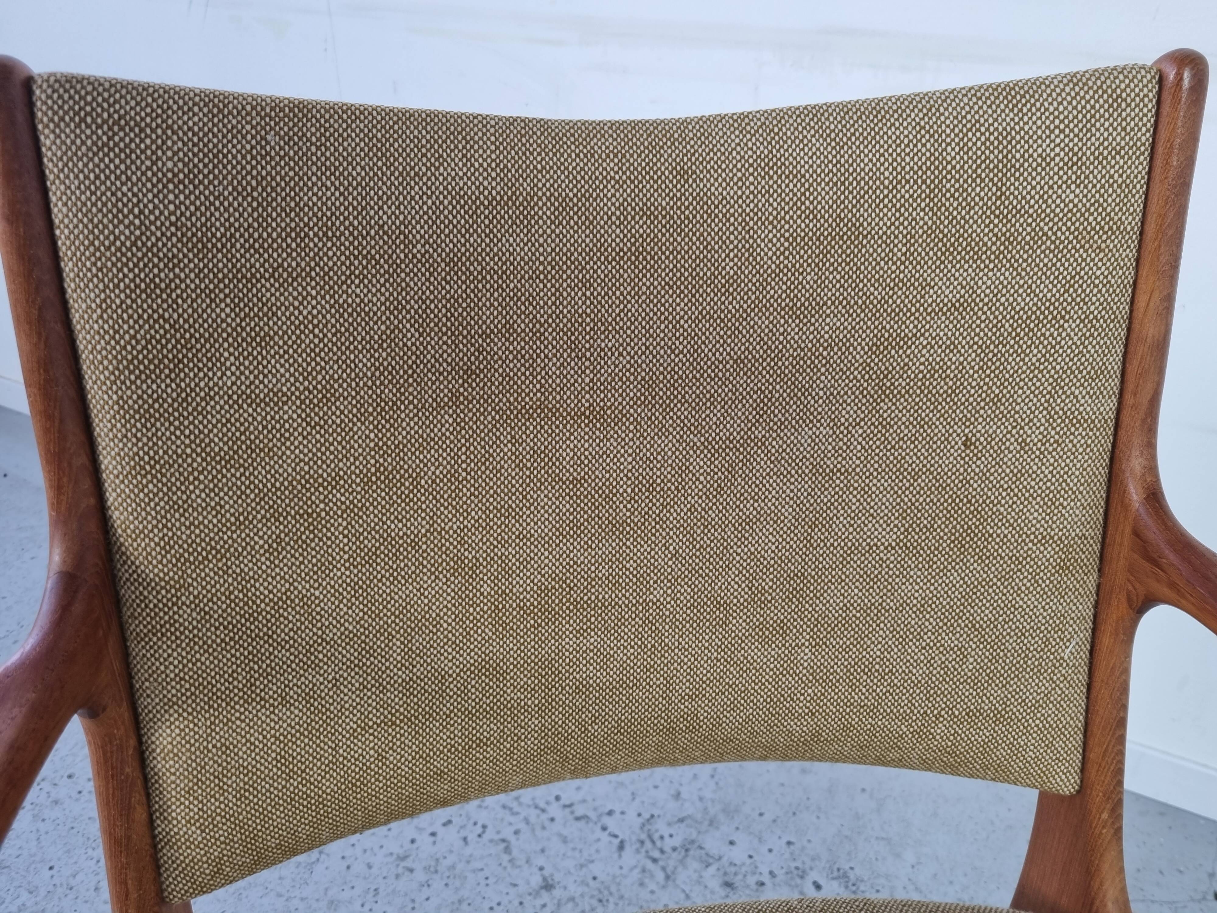 Teak office chair by Johannes Andersen for Uldum, 60s