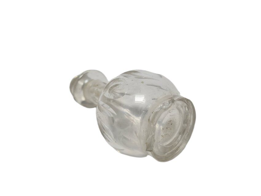 Antique Biedermeier carafe, Austria, 1890s