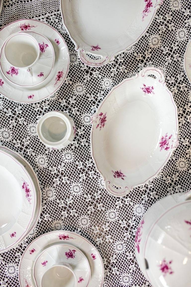 Porcelain Service from Fürstenberg, West Germany, 1960s, Set of 69