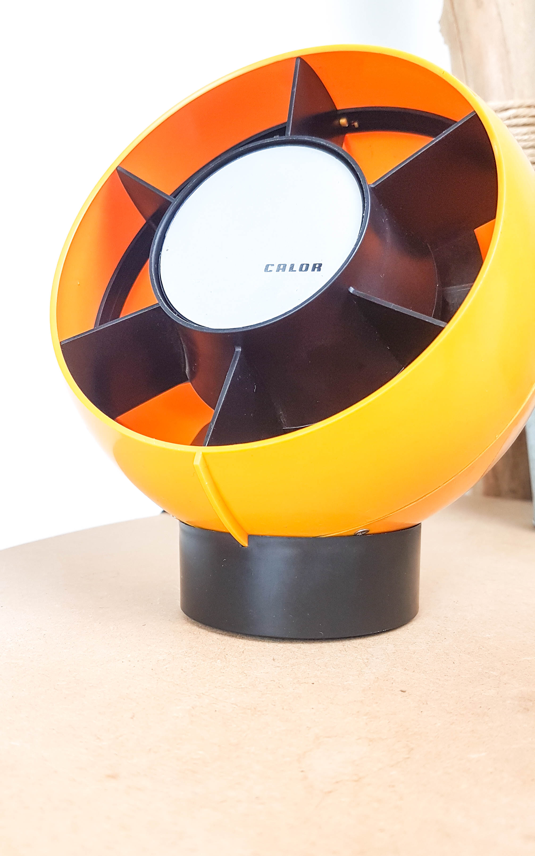 Fan ball calor orange 70s