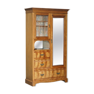 Armoire compactum Liberty chêne tigre style Art déco