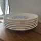 Vintage set of 6 vintage Malabar dessert plates