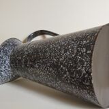 Broc ancien tôle émaillée mouchetée XIXème