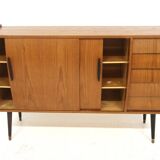 Scandinavian "Roulette" sideboard in teak, Möbel-Ikea, Sweden, 1960