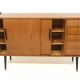Enfilade scandinave "Roulette" en teck, Möbel-Ikea, Suède, 1960