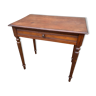 Small desk table in vintage pitchpin