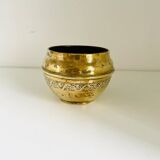 Cache pot ancien en laiton