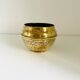 Cache pot ancien en laiton