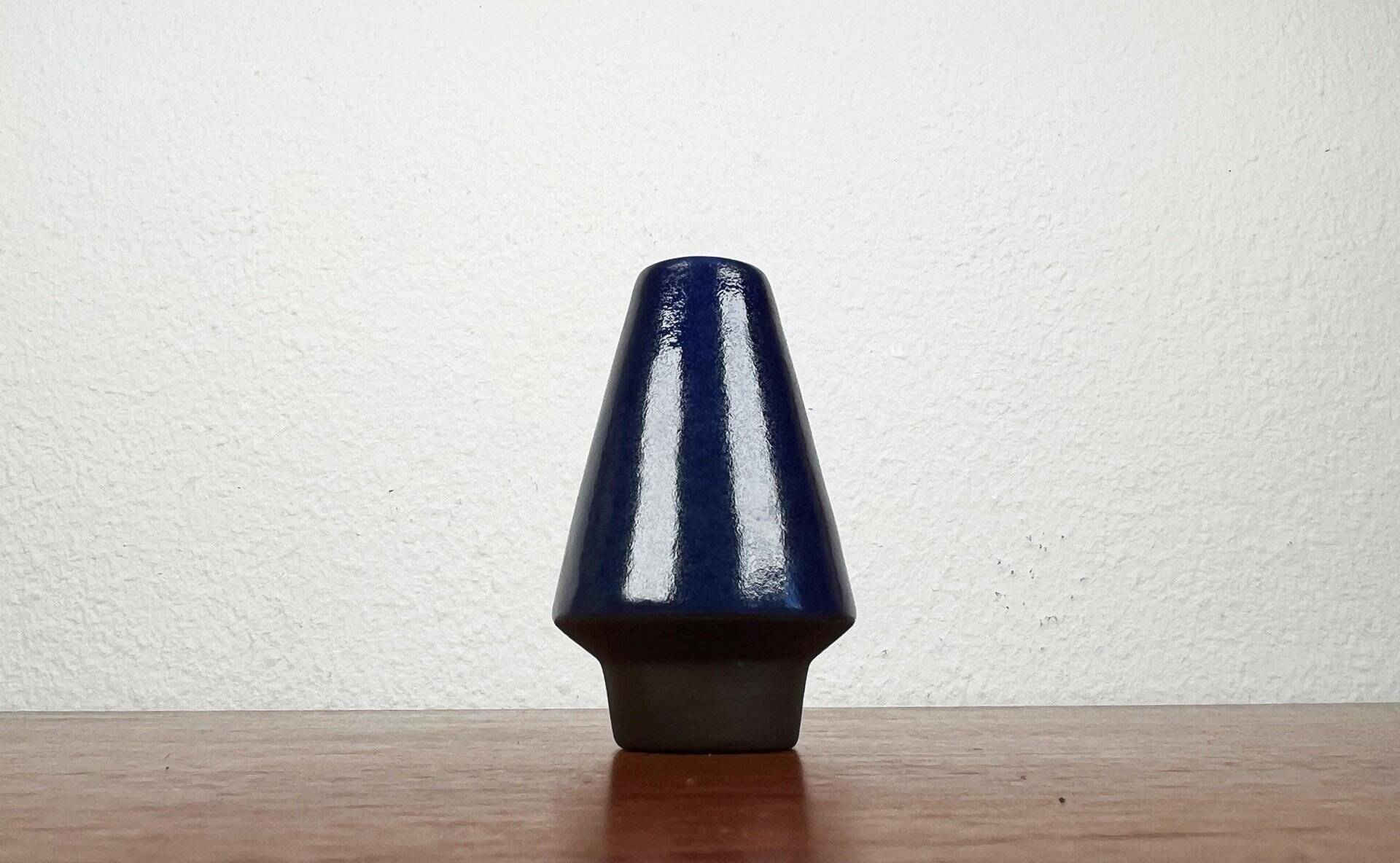 Mid-Century German Small Minimalist Studio Pottery Vase from BKW Böttger Keramik Wandsbek, Hamburg, 1960s