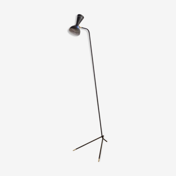 Lampadaire Italien diabolo noir