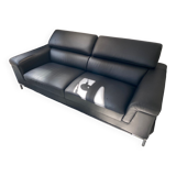 3 seater leather sofa