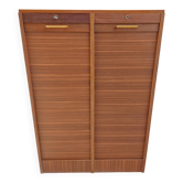 double curtain filing cabinet