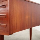 Teak desk, Danish design, 1970s, manufactured by AP Møbler Svenstrup