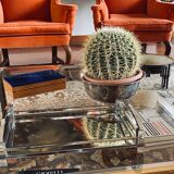 Modernist mirrored tray, France 1940 /1950
