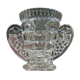 Art Deco bee-shaped vase in thick crystal