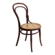 Chaise bistrot en hêtre courbé et cannage par Jacob & Josef Kohn & Siegel