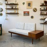 Daybed sofa, Scandinavian 1960s/1970s, vintage, mid-century modern