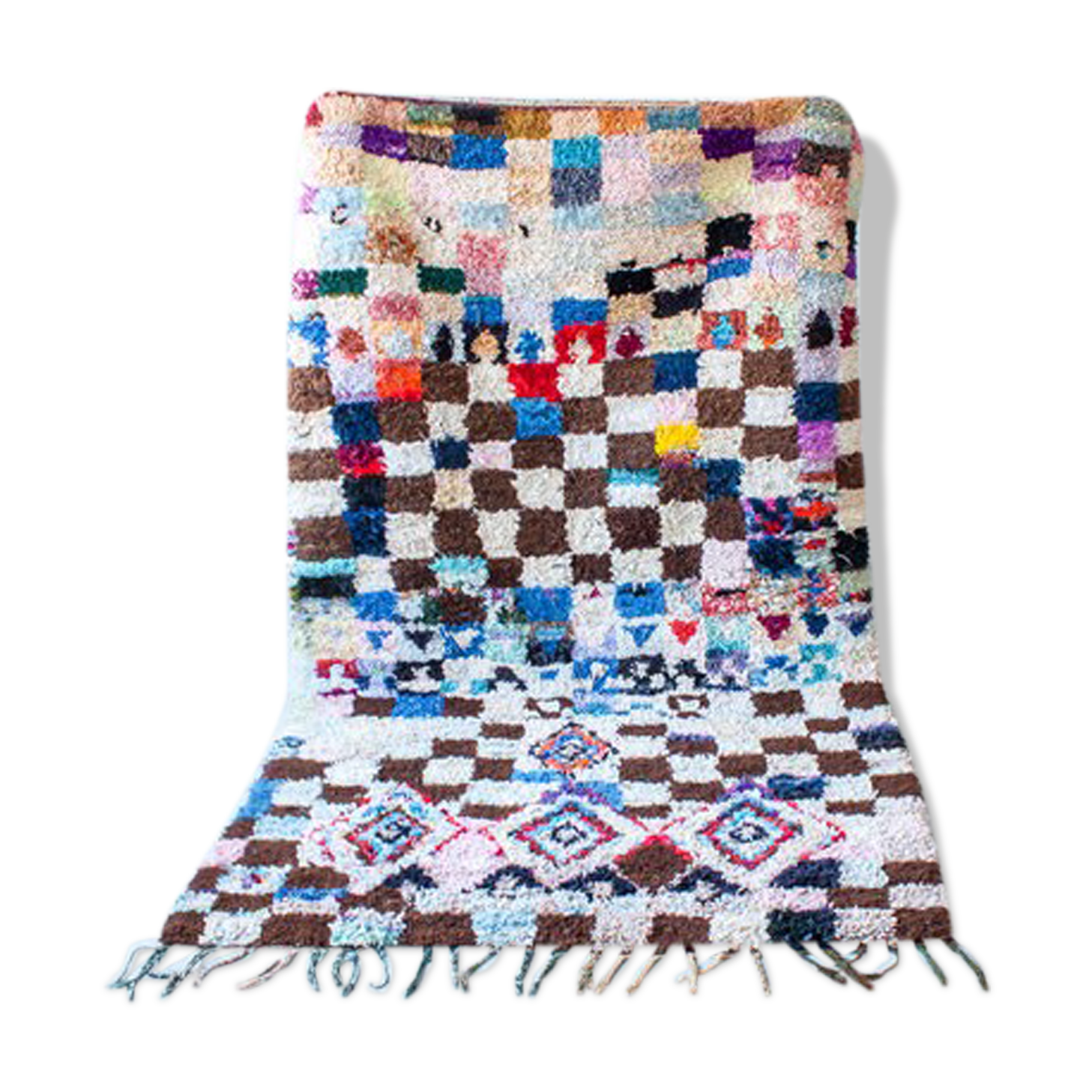 Butcher vintage carpet rug 'play' 140x228cm