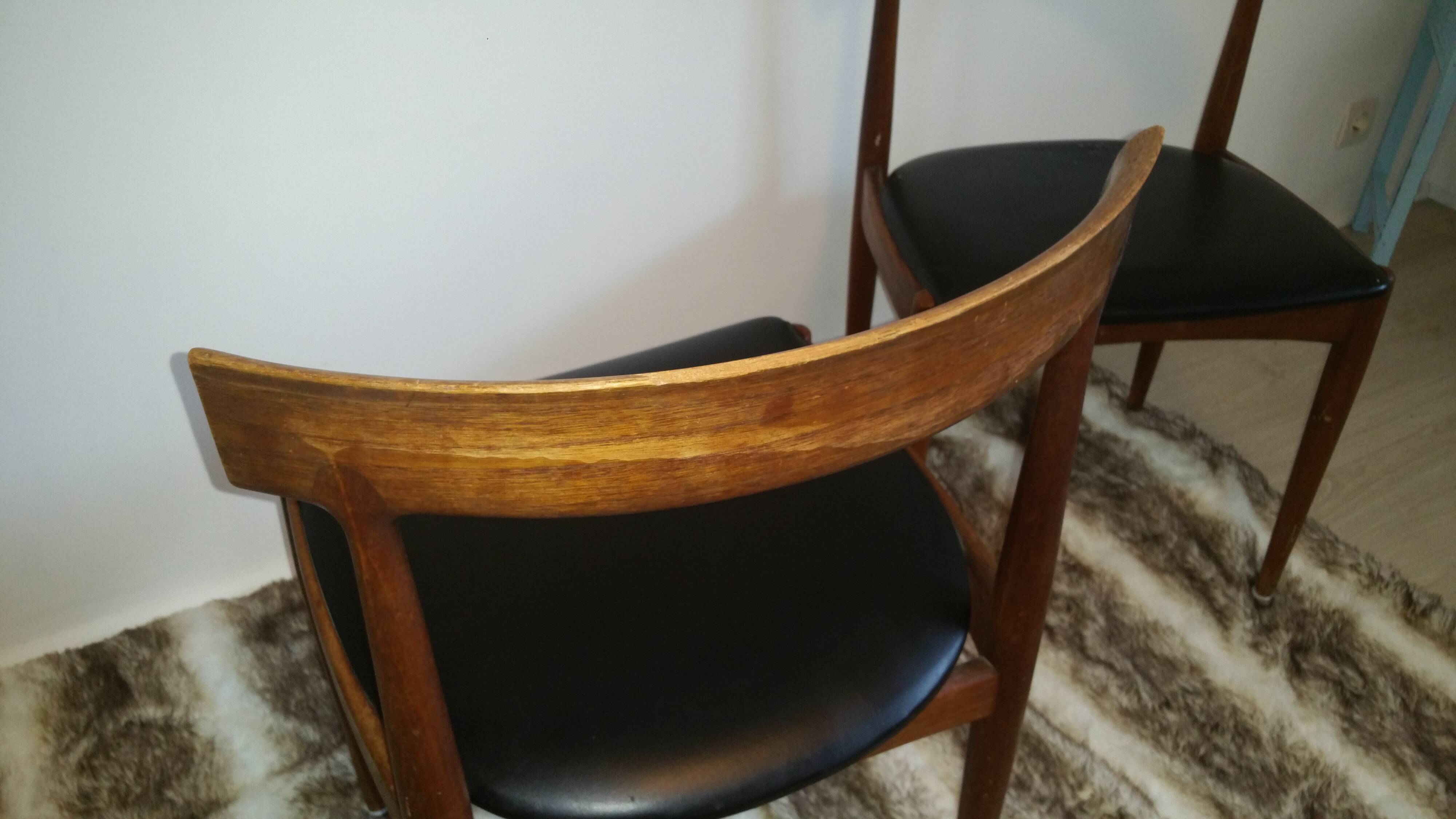 Set of 4 lounge chairs by Johannes Andersen for Denmark, 1960 s