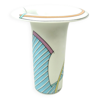 80s porcelain vintage vase by Wirkkala for Rosenthal