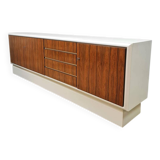 Vintage Italian modernism sideboard credenza 'Duo-tone'