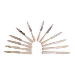 set de 12 couteaux vintage - inox