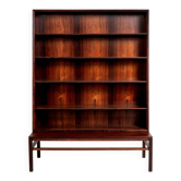 Rosewood Bookcase by Johan Hagen for I. Christiansen, Denmark, 1950s