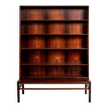 Rosewood Bookcase by Johan Hagen for I. Christiansen, Denmark, 1950s