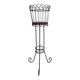 Metal plant support