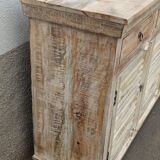 Buffet en bois blanc