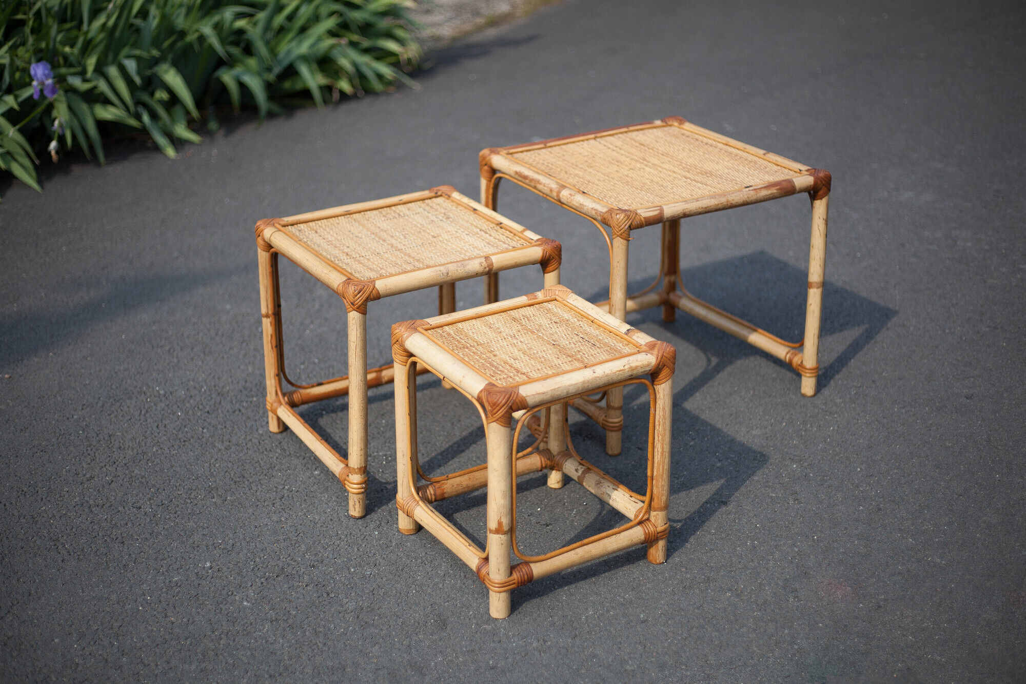 Rattan coffee tables