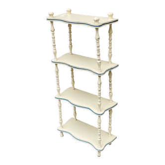 Etagere en bois vintage façon bobines