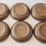 6 Blanot stoneware plates