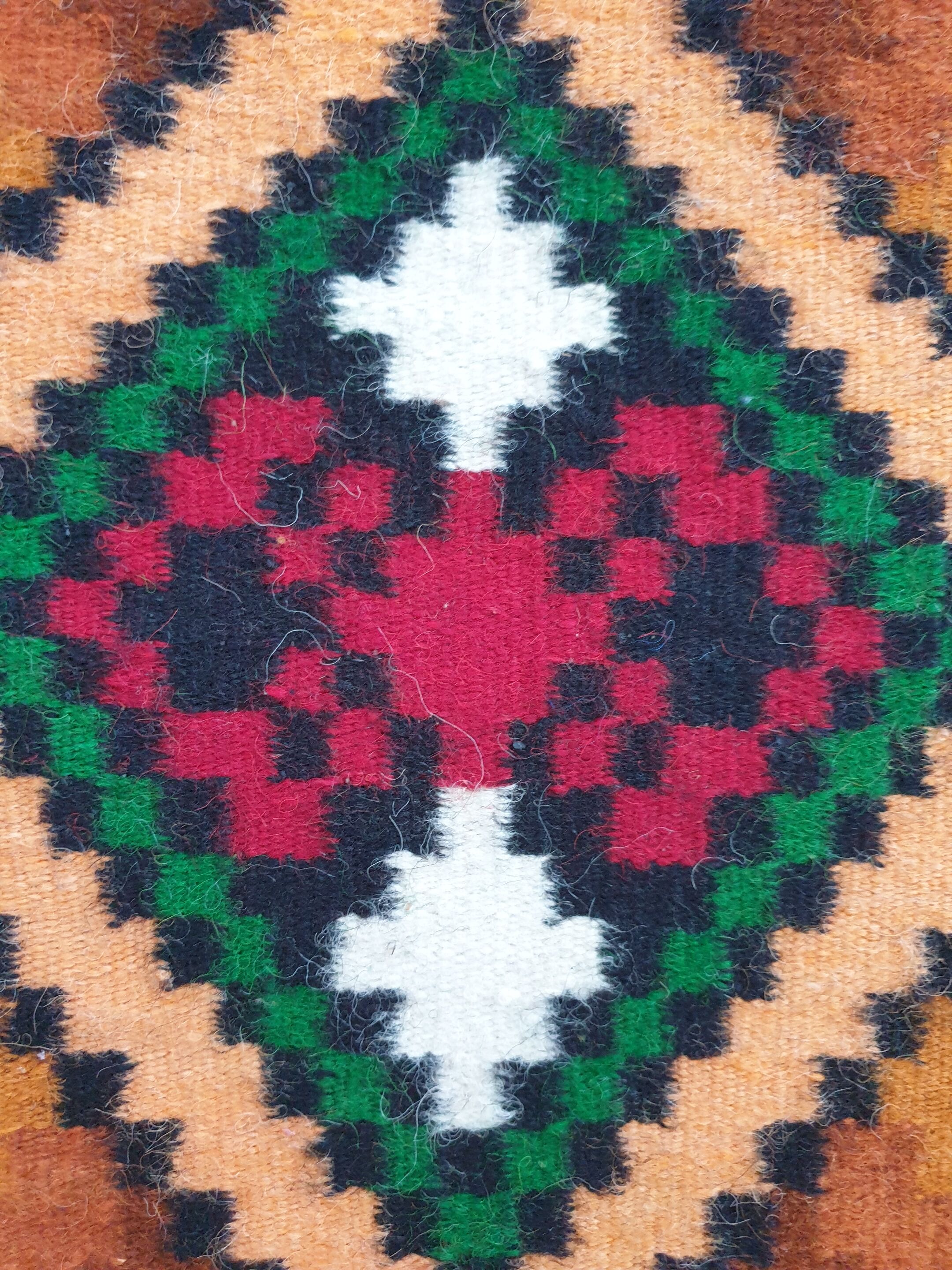 Romanian rug handwoven in wool