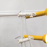 vintage yellow floor lamp