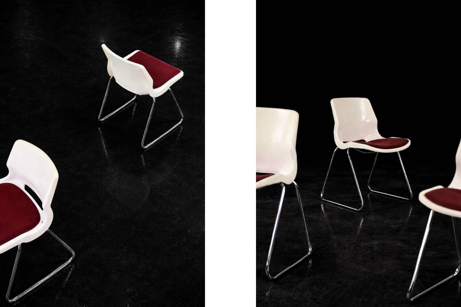 Mid-Century Modern Scandinavian Chairs by Svante Schöblom for Overman