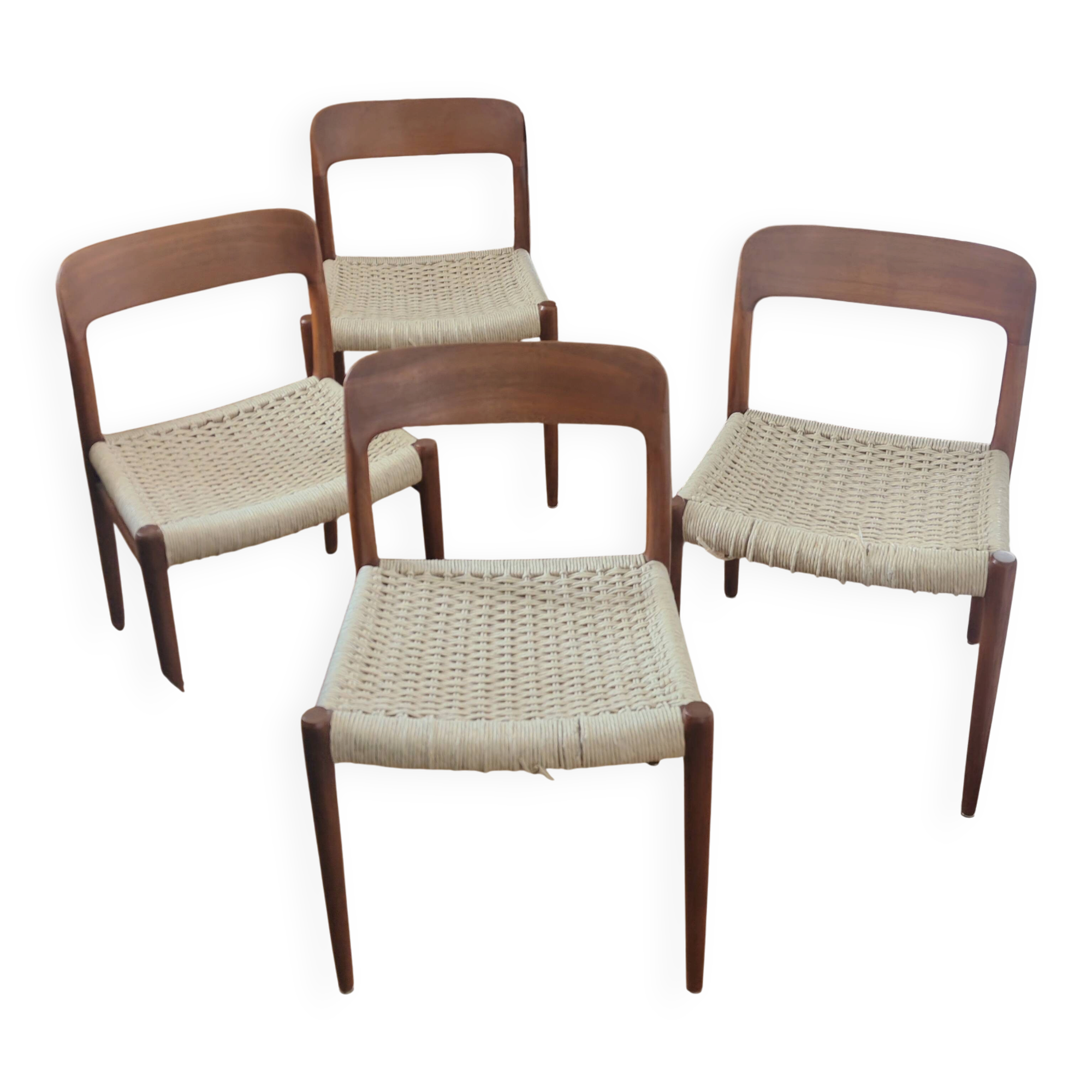 Chaises 75 Noels otto Moller