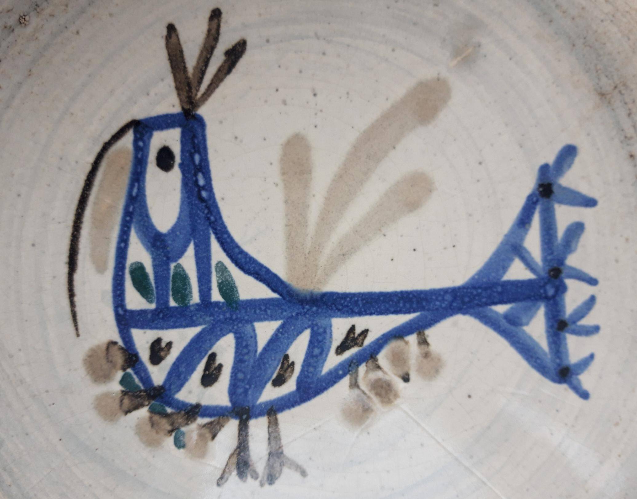 Gustave REYNAUD dish "The Mulberry"