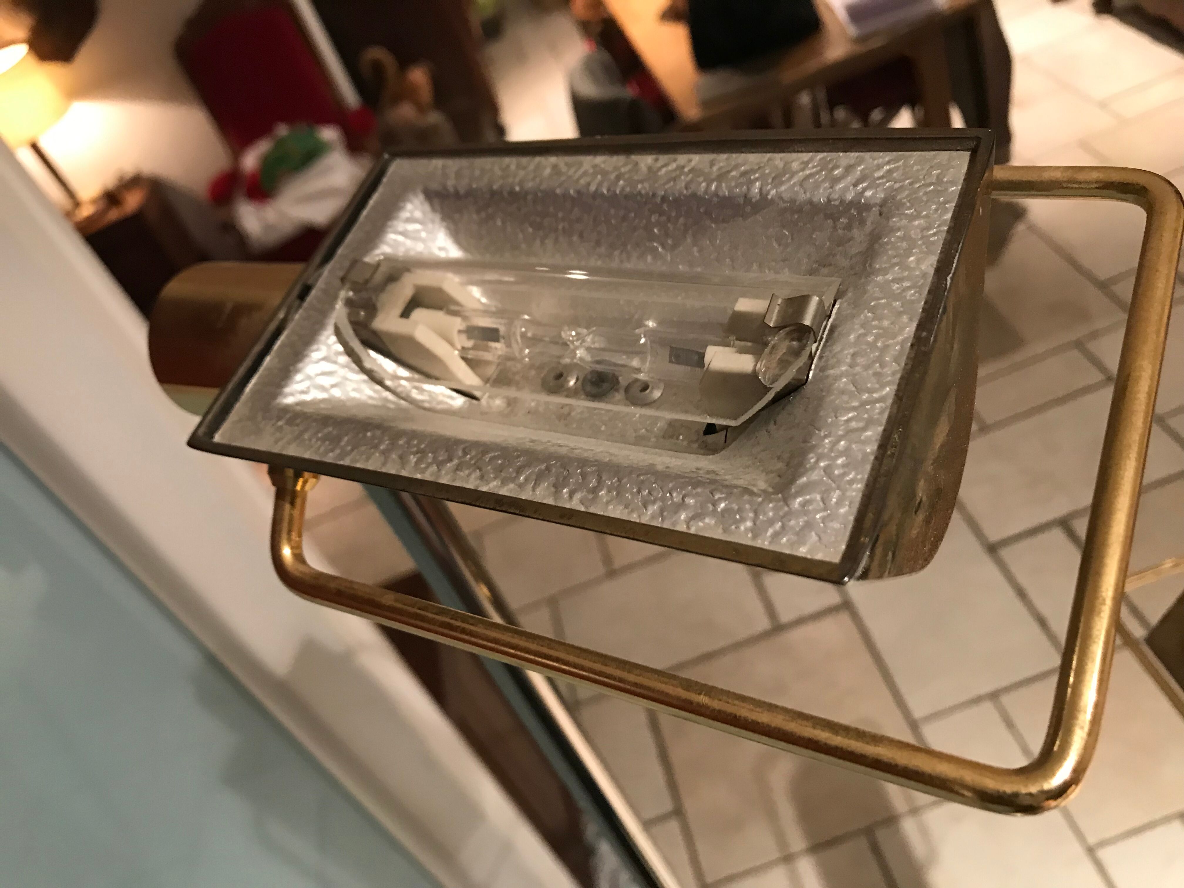 Floor lamp halogen 1970