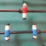 Wooden baby football