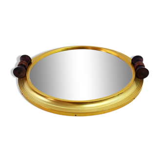 Plateau miroir vintage