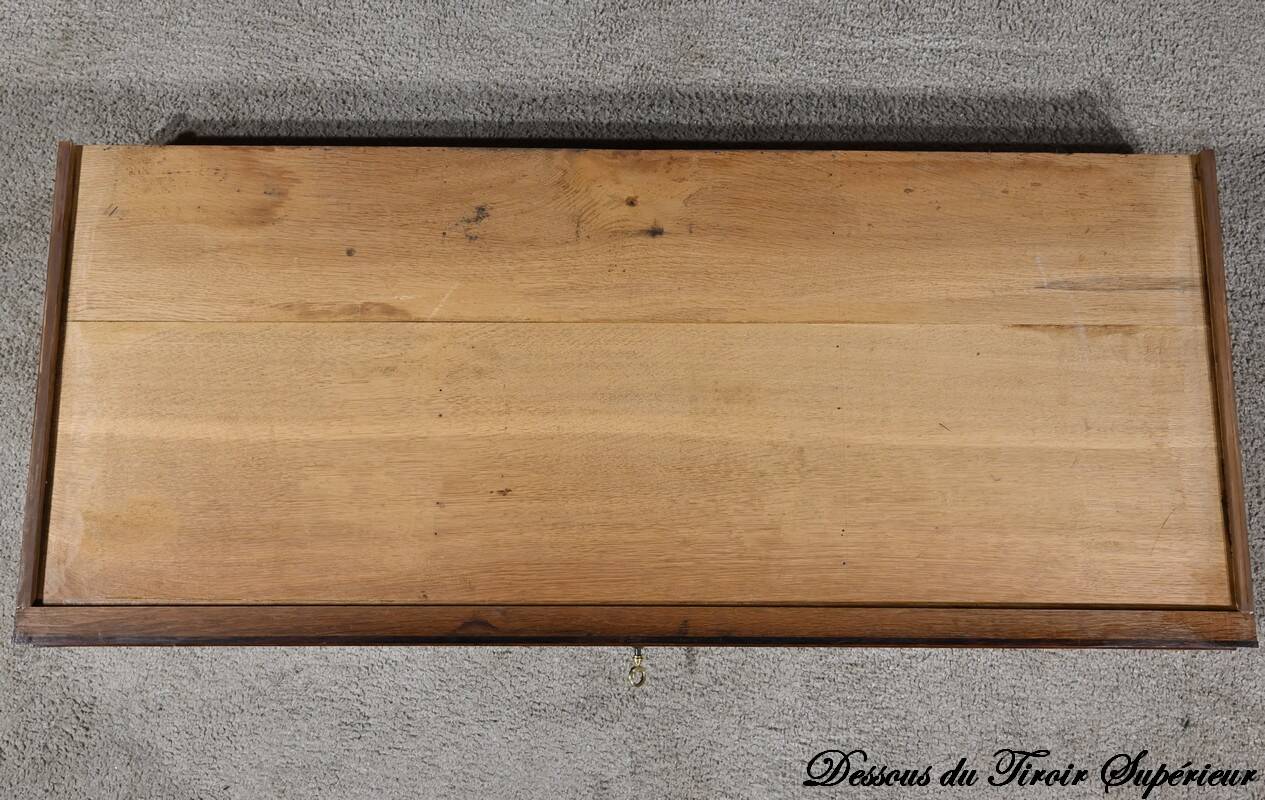 Commode Buffet in Amboyna Burl and Rosewood, Louis XVI style – 2nd Part 19th