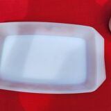 Vintage arcopal gratin dish lotus model