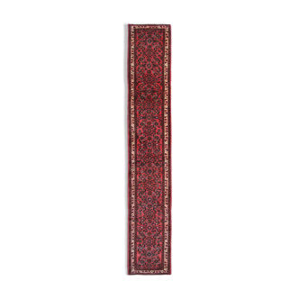 Handwoven persian hamadan runner rug- 70x400cm