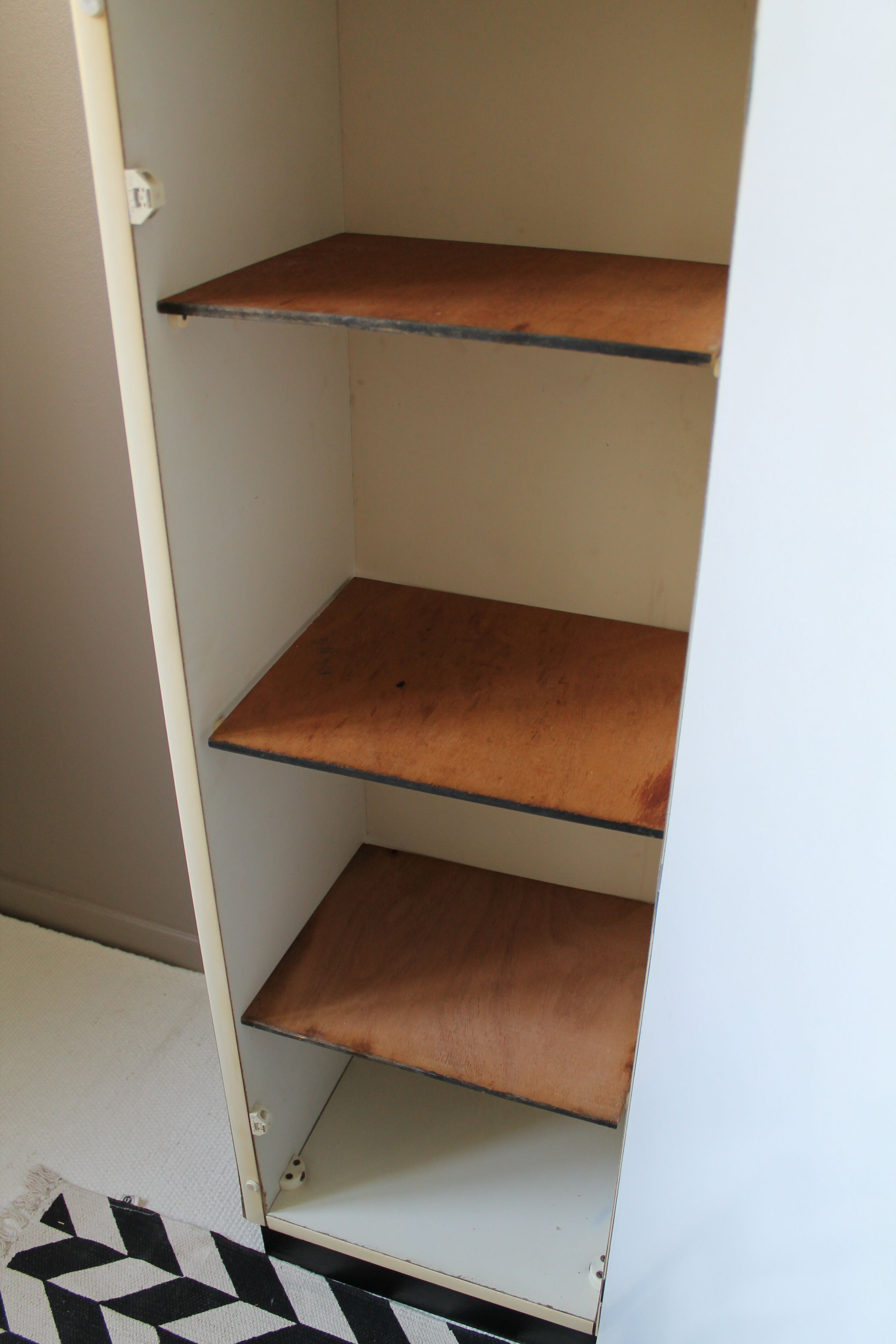 Meuble de rangement en formica vintage