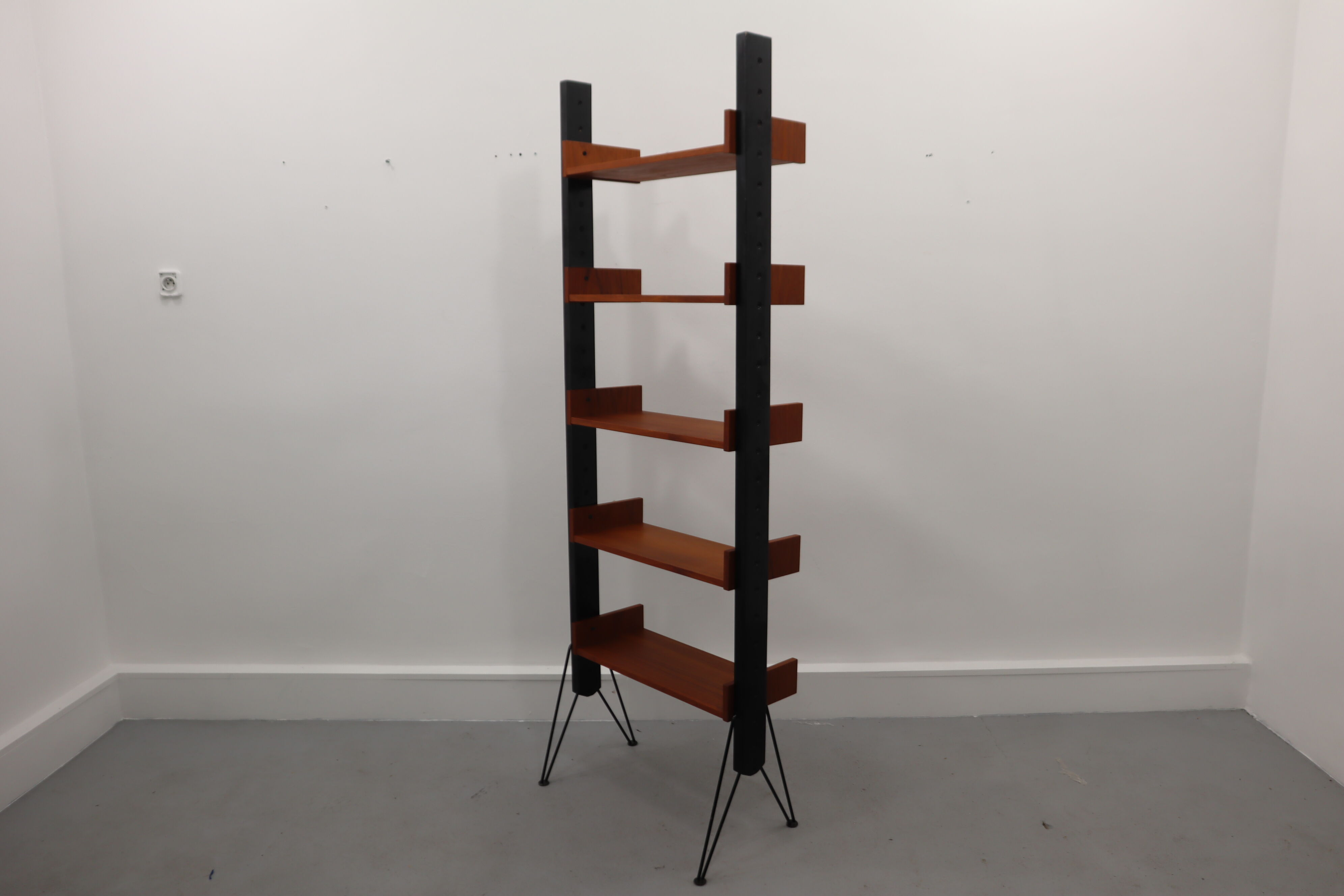Scandinavian Teak Bookcase , 1960 s
